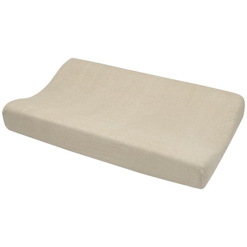 Housse matelas à langer éponge - Sable - 50x70 cm  