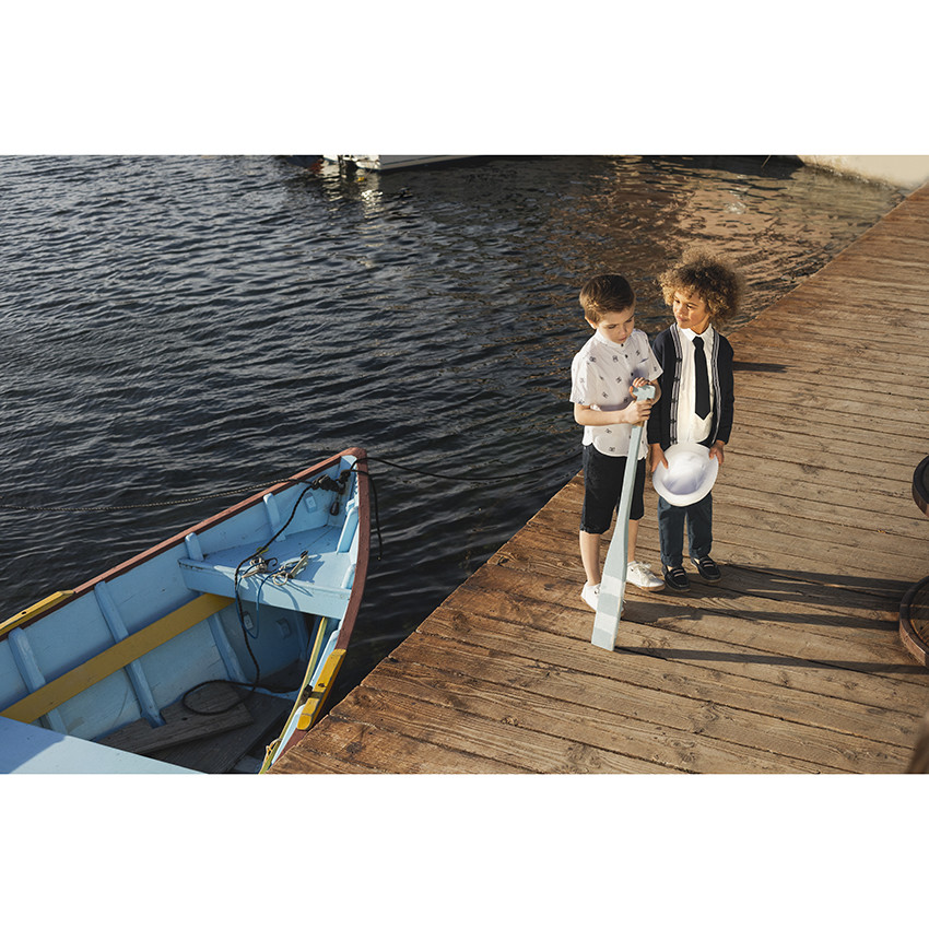 Gilet en tricot pour enfant garçon 