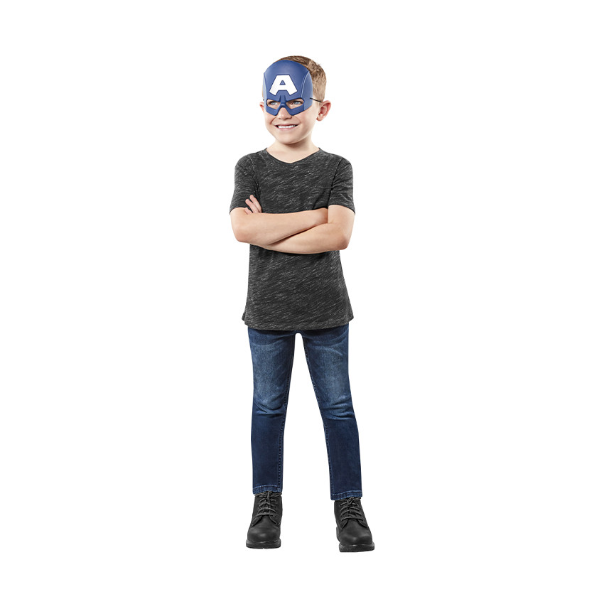 Masque de Captain America Super Shallow pour enfant 