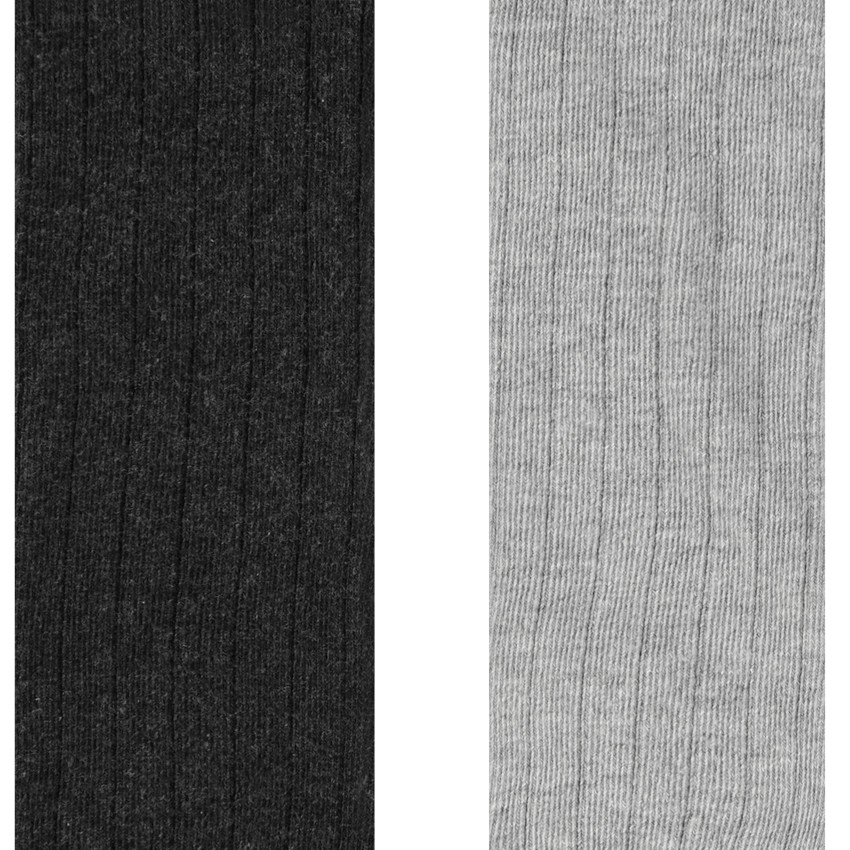 Lot de 2 collants épais pour enfant fille 