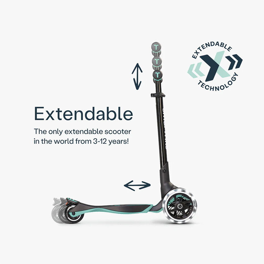 Scooter Xtend Ride On Trottinette 3-en-1 Soft Mint 12M-12ans 