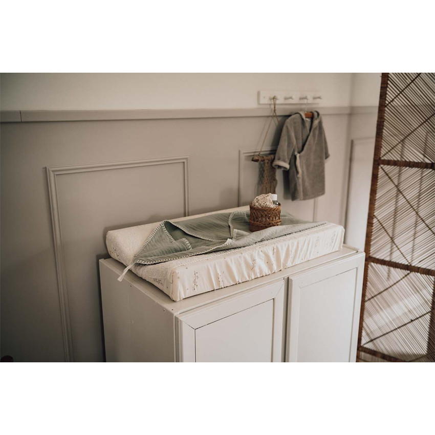 Couverture enveloppante Faro Sage 100x100cm  