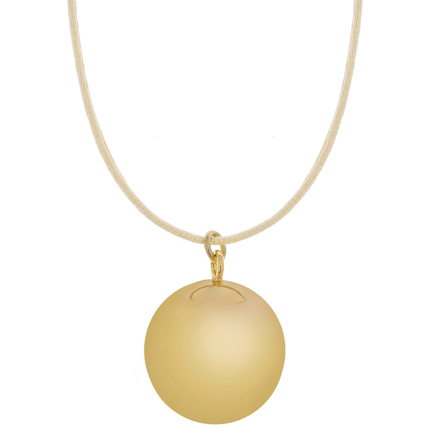 Bola collier de grossesse  Sofie gold round 