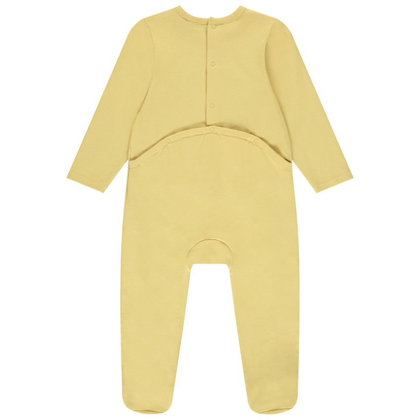 Pyjama beerprint met 3D-flappen voor jongen met verschillende openingen afhankelijk van de leeftijd 