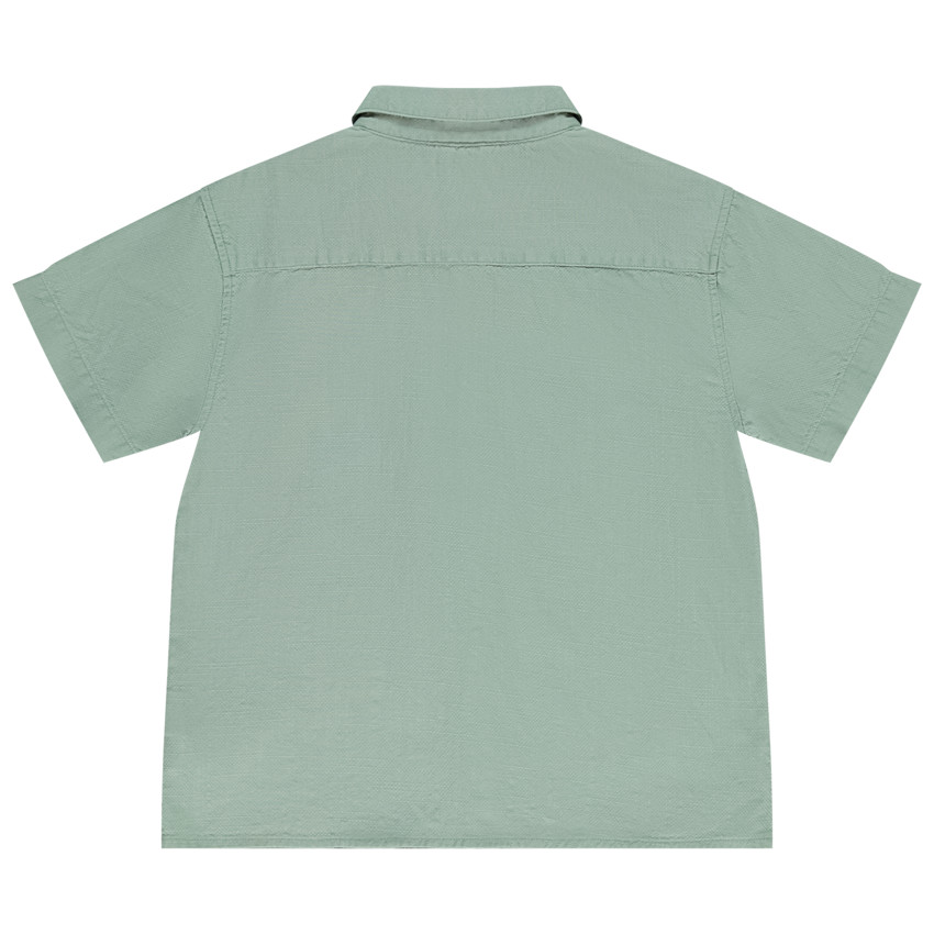 Chemise manches courtes print palmier pour garçon 