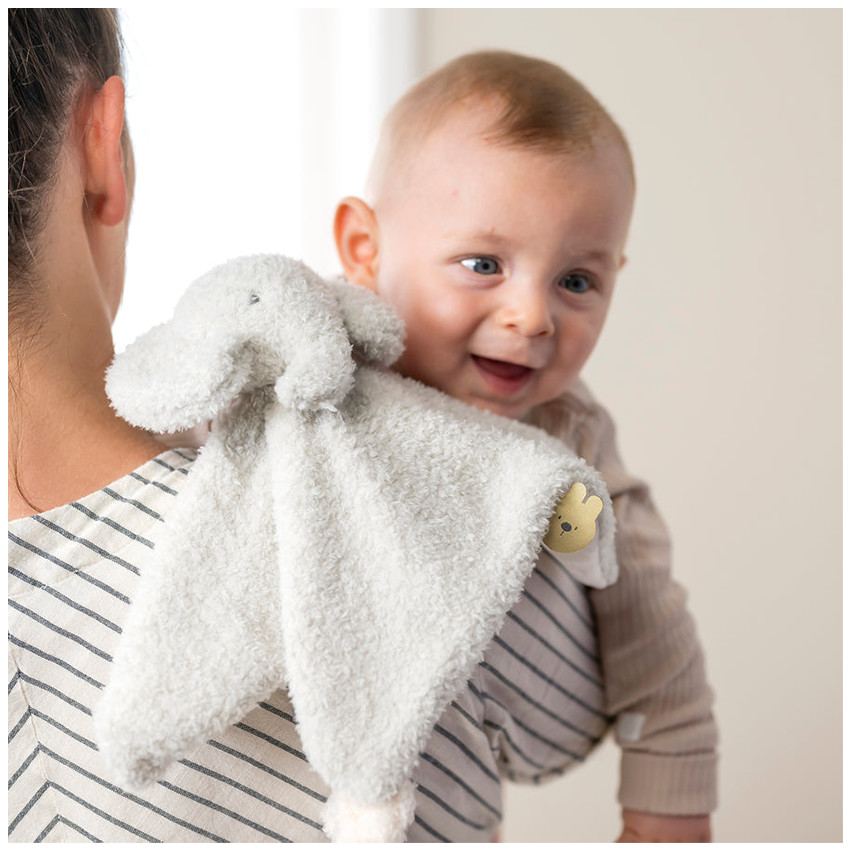 Knuffeldoekje Olifant Teddy Bouclette 