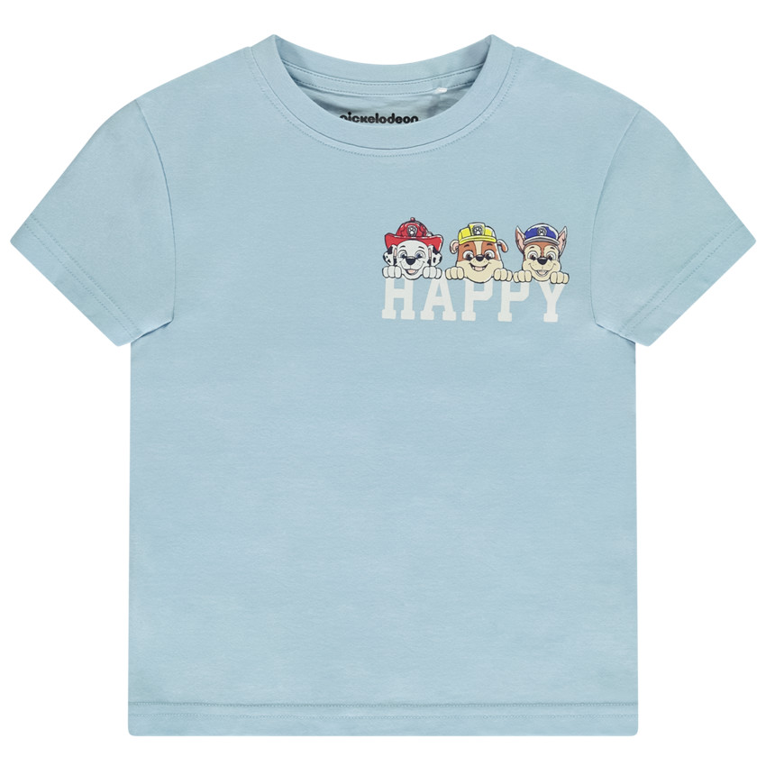 T-shirt manches courtes prints Pat'Patrouille pour garçon 