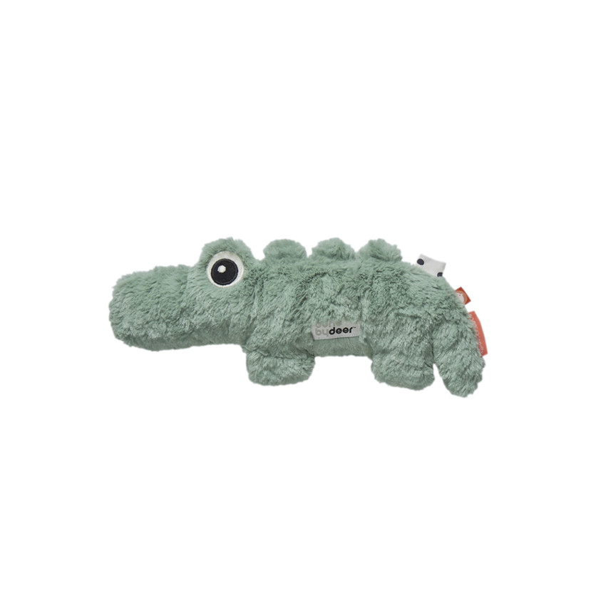 Petite peluche effet fourrure Croco vert 