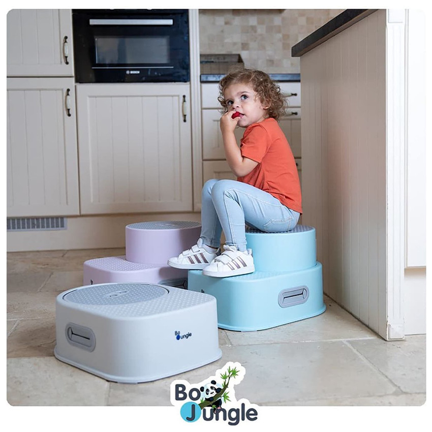 Opstapje dubbel antislip Grijs  