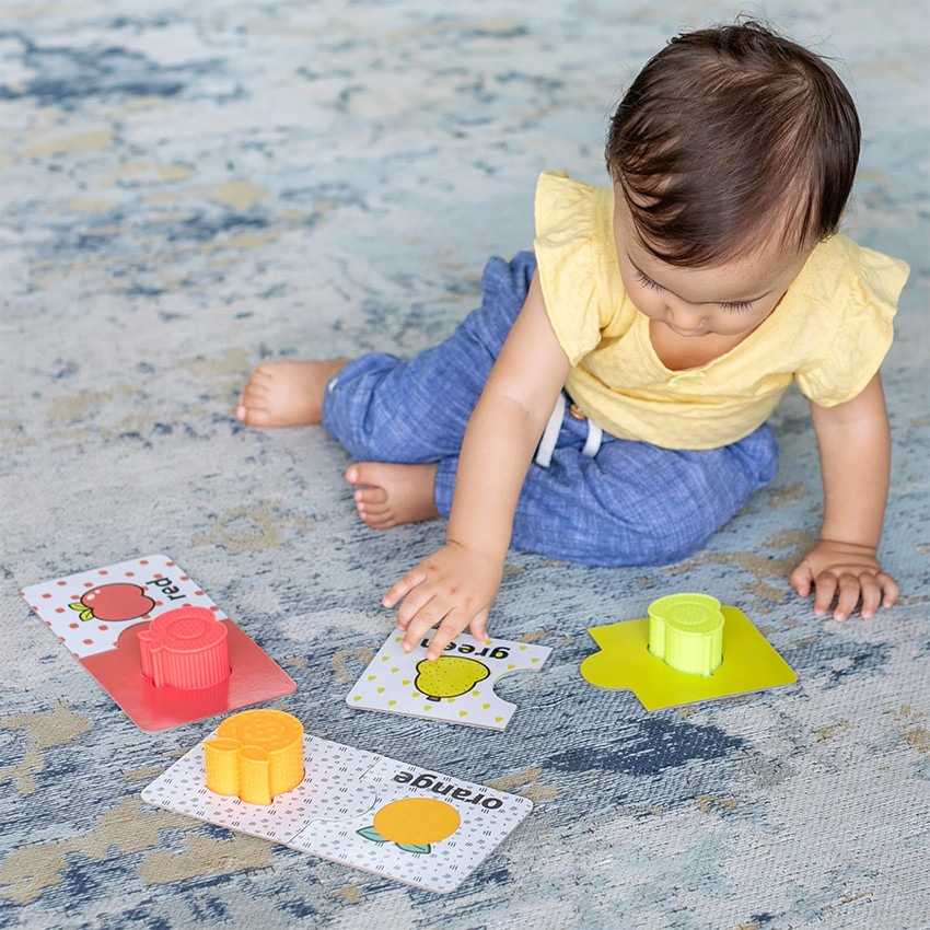 Sensorische puzzel – My 1st Sensory & Shapes Puzzle Set  