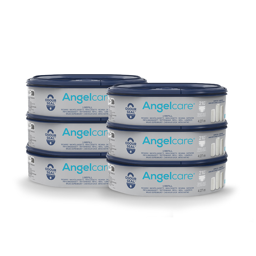 Pack de 6 recharges octogonales pour poubelle Dress Up 