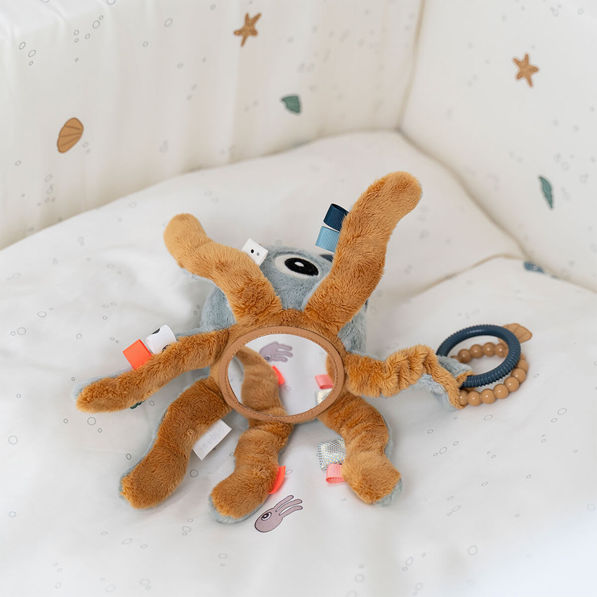 Hochet d'éveil Jelly - Bleu 