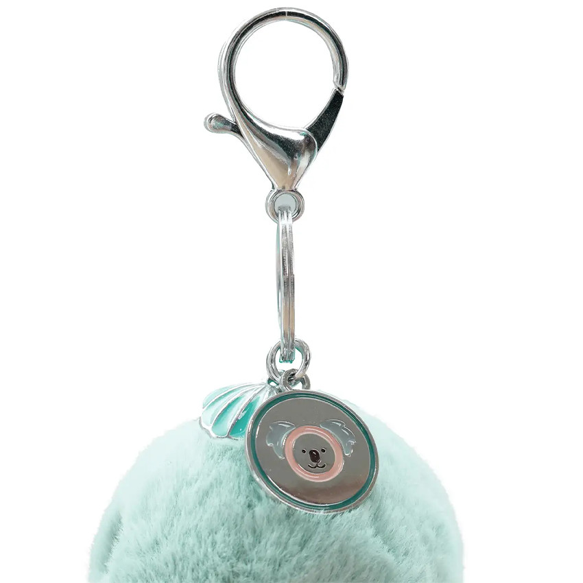 Porte-clé bijou sac à langer Poulpe - Vert menthe 