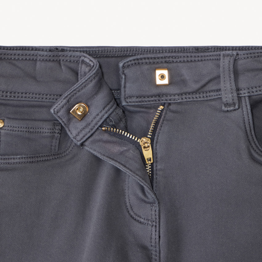 Mom jean effet denim pour fille 