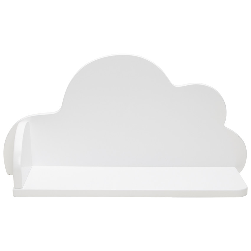 Etagère forme nuage - Blanc 