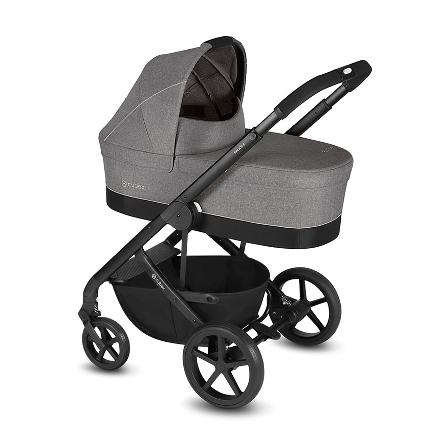 Wandelwagen reiswieg S - Manhattan grey 