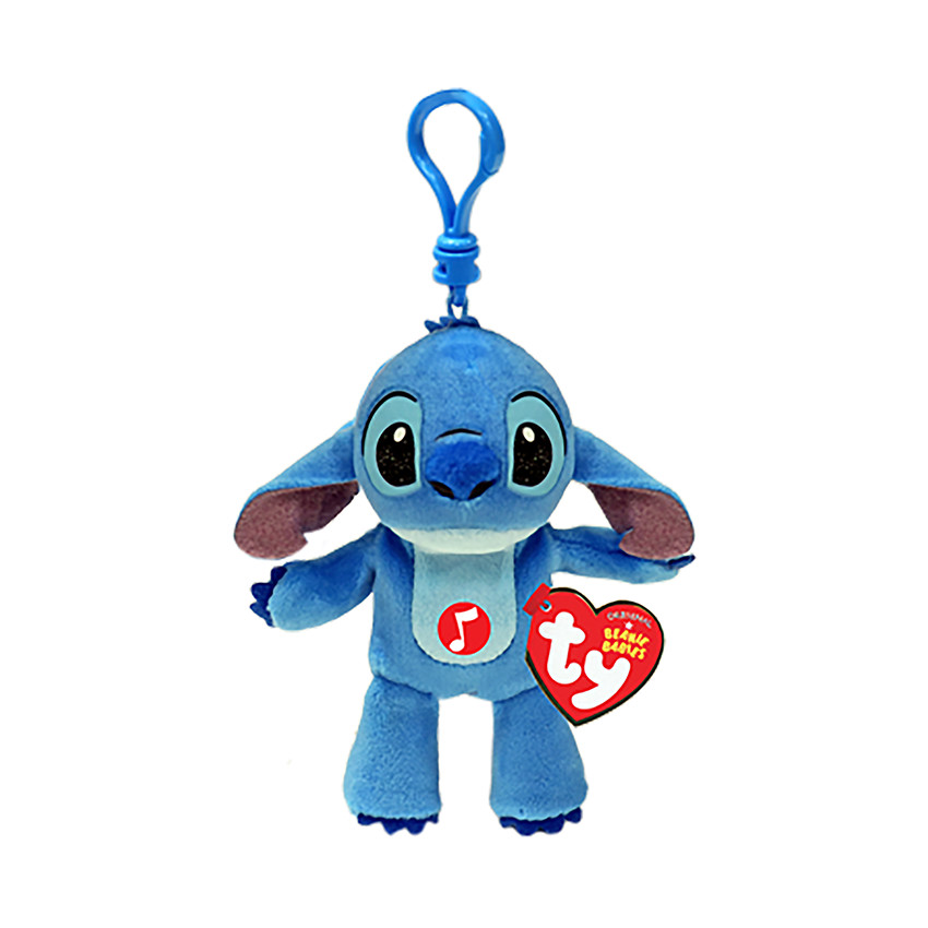Peluche Beanie Bellies Clip Stitch Disney 