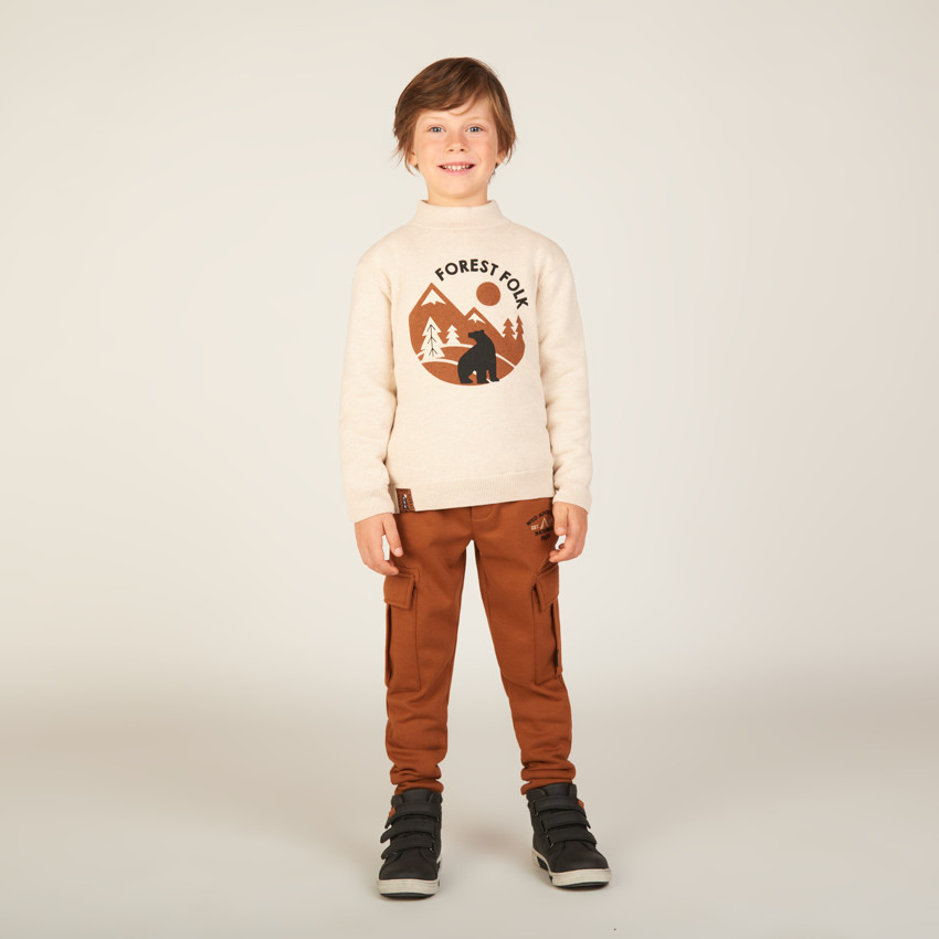 Joggings met fleece voering voor jongens 