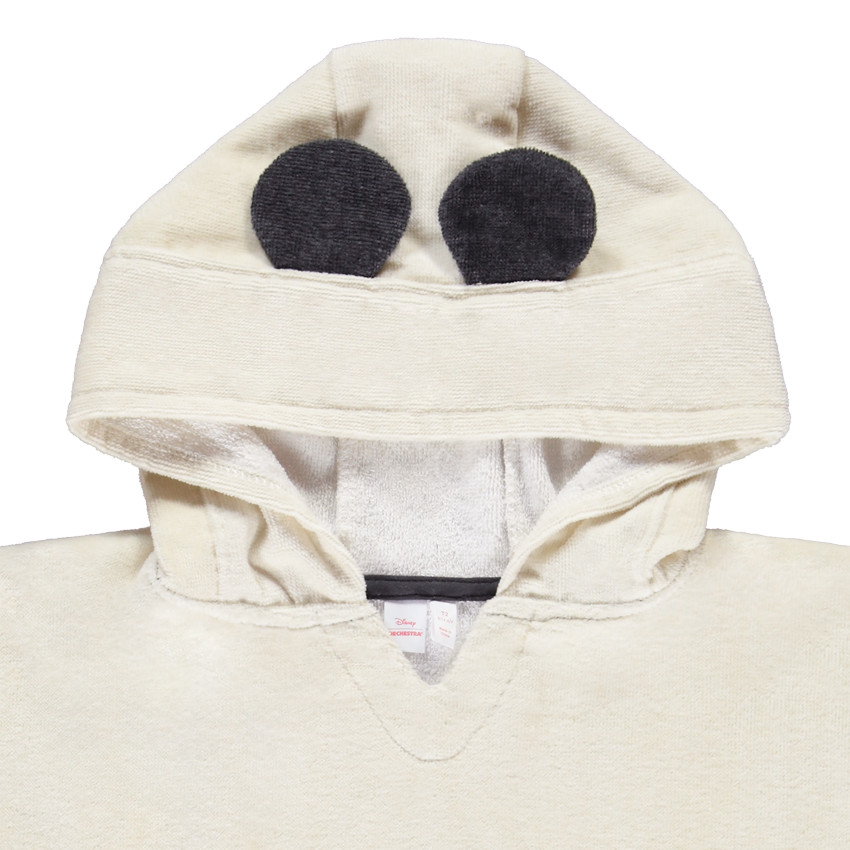 Badcape van badstof Mickey Disney voor jongens 