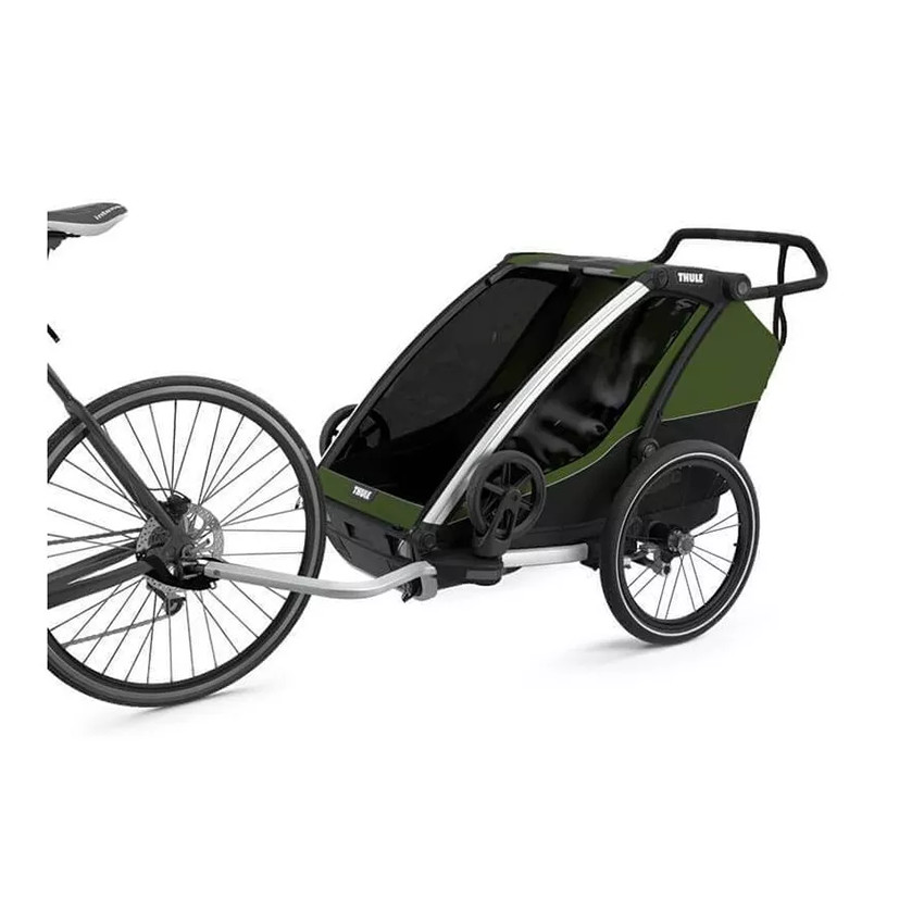 Chariot Vélo Cab 2 - Cypres Green  