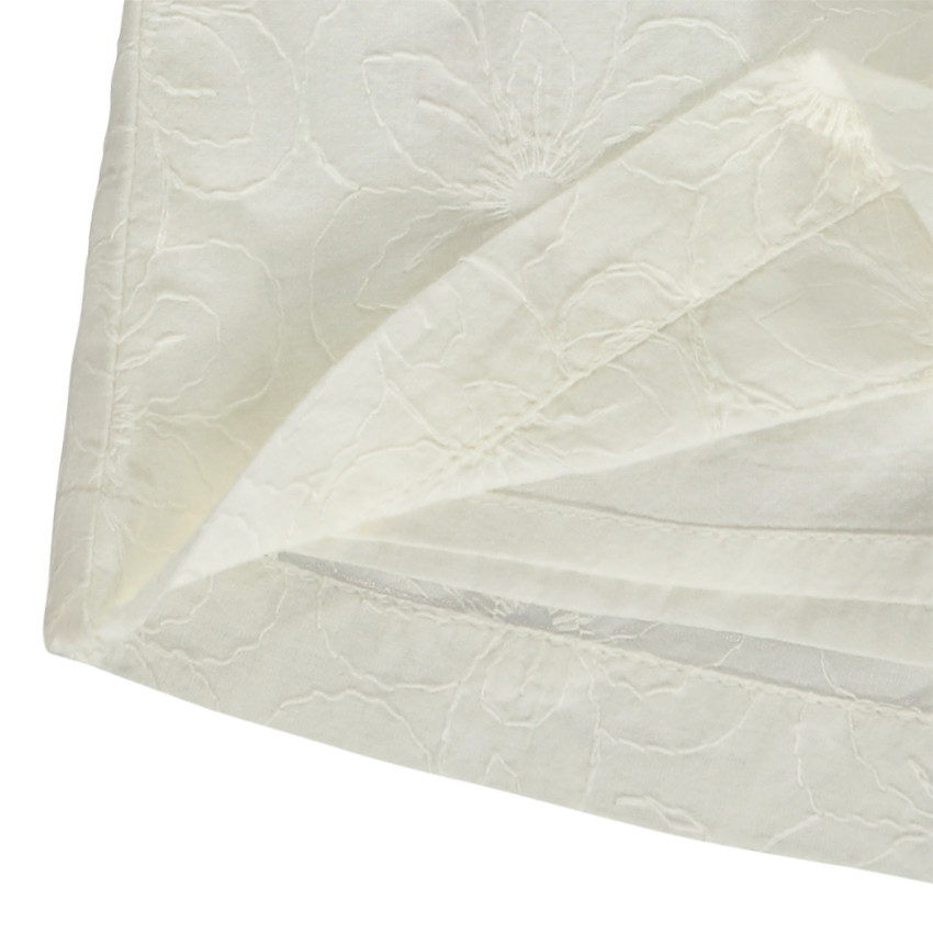 Short en broderie anglaise florale pour fille 