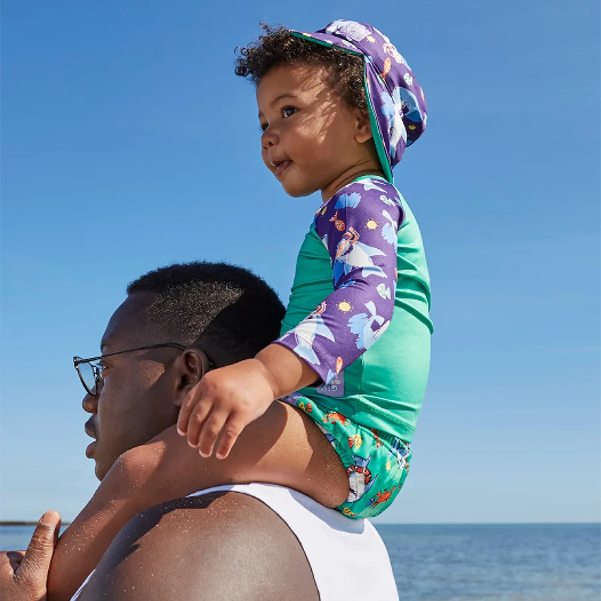 Couche de bain lavable révolutionnaire Fun 2-3 ans 