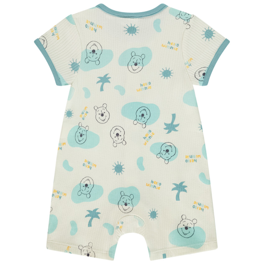 Combishort côtelée imprimé Winnie Disney pour bébé garçon 