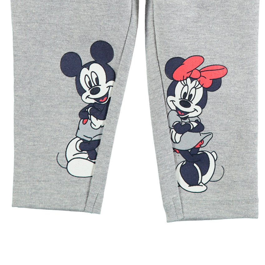 Jogging 3 pièces en jersey print Mickey et Minnie Disney 