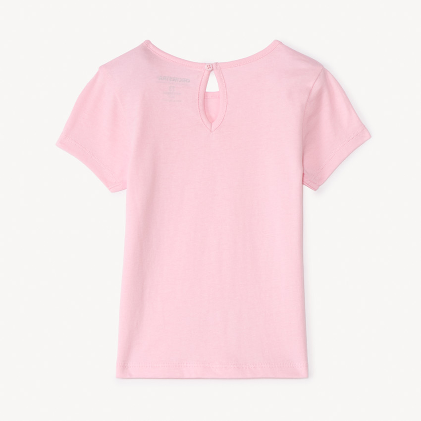T-shirt manches courtes avec print fantaisie pour bébé fille 