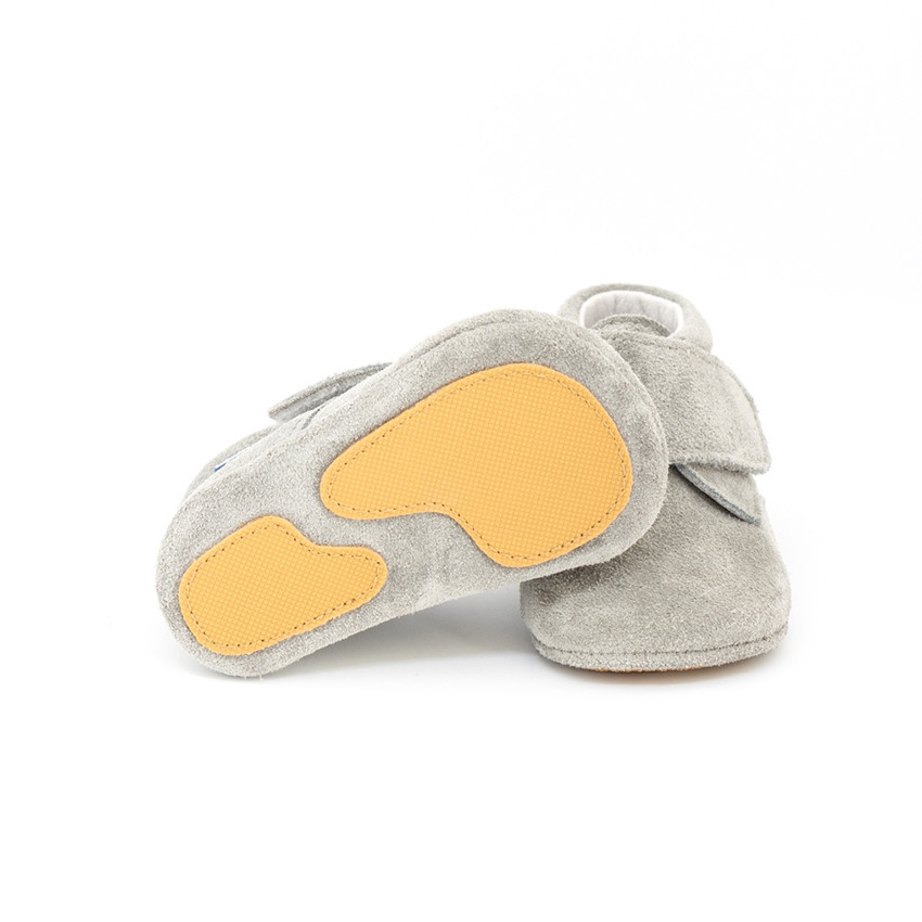 Chaussures Babychic - Taille 17 - Serraje Suède Sky  