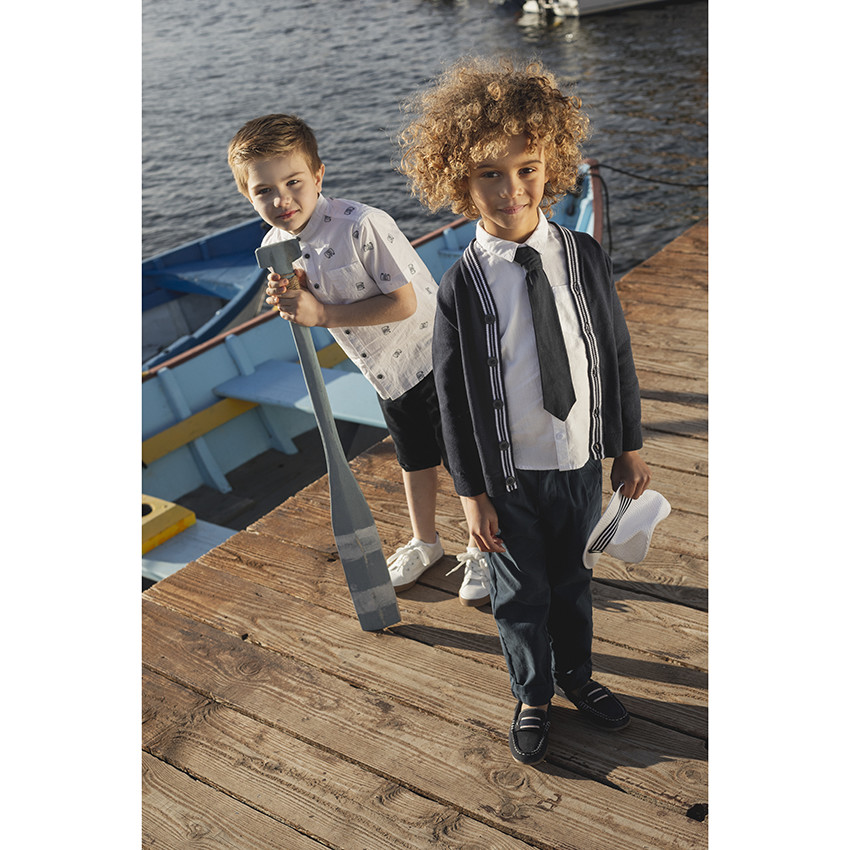 Gilet en tricot pour enfant garçon 