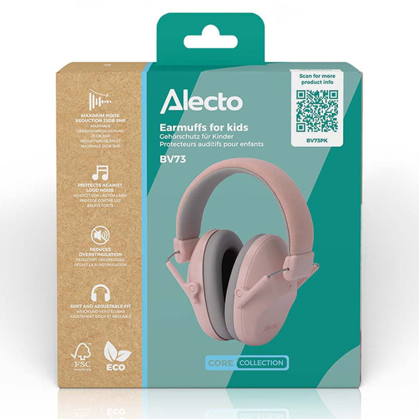 Protection auditive BV73PK pour enfant Rose 
