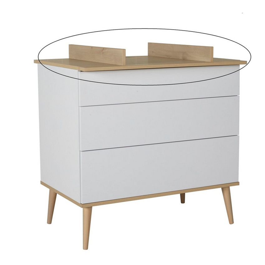 Extension plan à langer pour commode Flow - White  