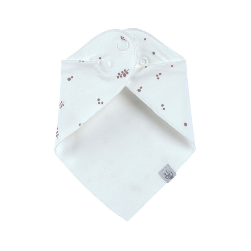 Lot de 2 bavoirs bandanas imperméable Fruits rouges 