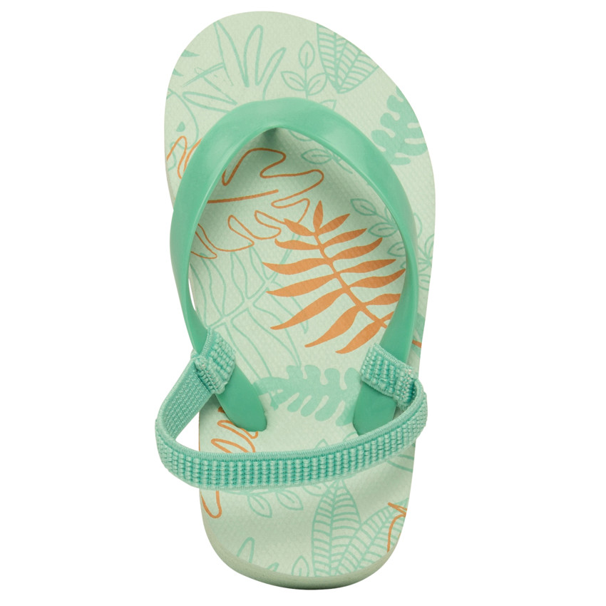 Slippers met bladerenprint voor jongens met band afhankelijk van de leeftijd 