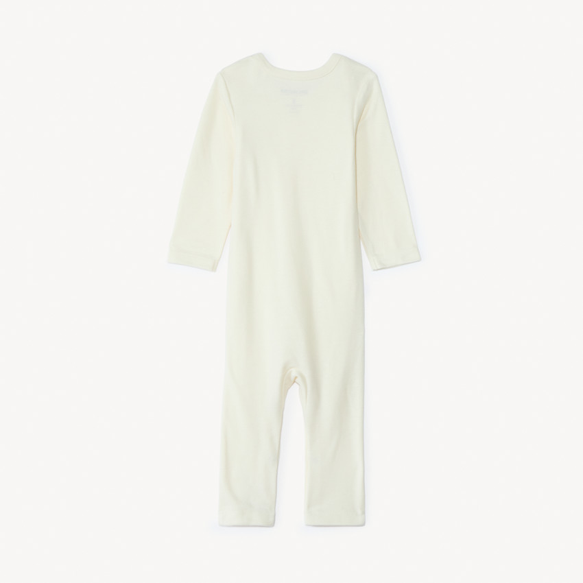 Effen lange mouwen romper voor baby's 