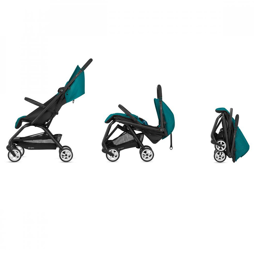 Poussette Eezy S châssis black - Soho Grey 