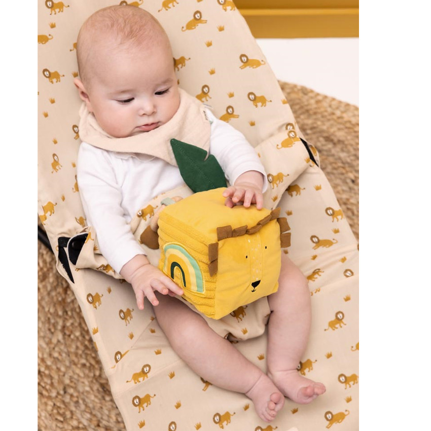 Jouet 1er age Cube d'activité - Mr. Lion 