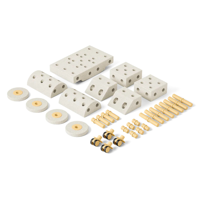 Construction Dreamer Set – Sand Grey / Honey Yellow 