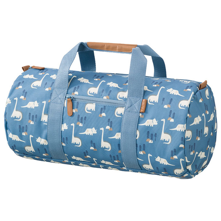 Sac week-end pour enfants Petit Dino Bleu 