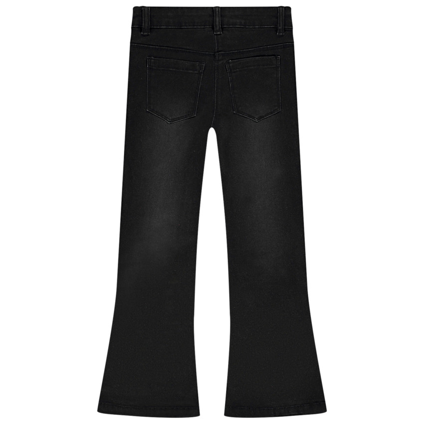 Jean trompette à strass pour fille 