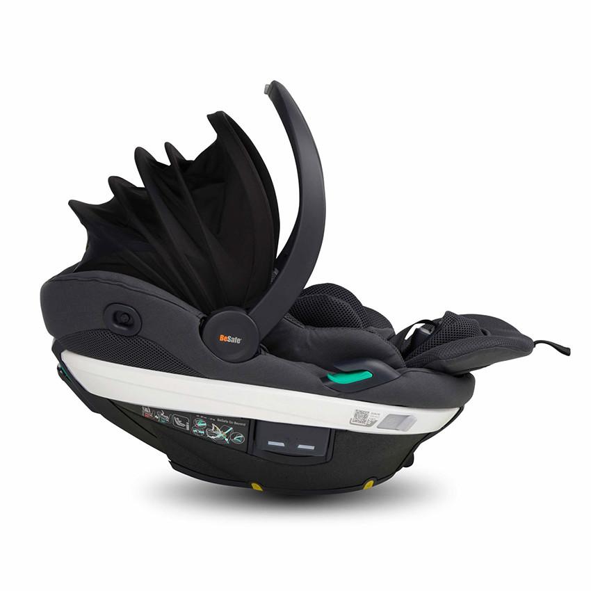 Siège-auto i-Size Bébé Go Beyond Anthracite Mesh  
