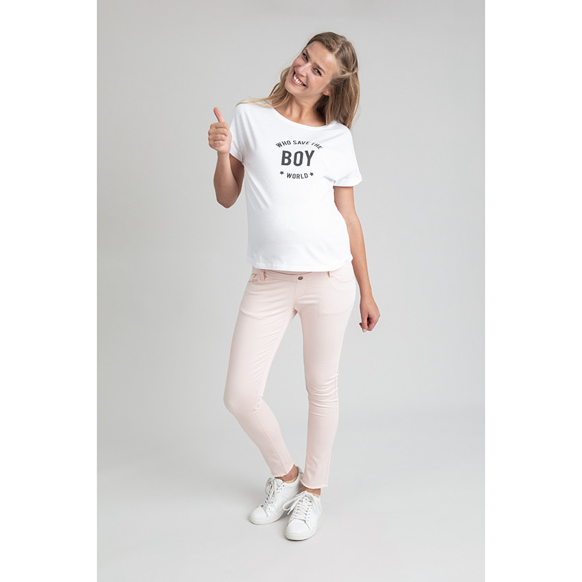 T-shirt de grossesse à message printé 