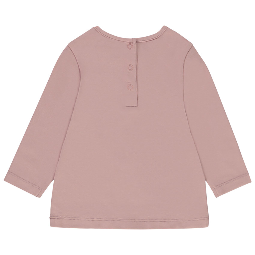 Lot de 3 t-shirts en jersey uni pour bébé fille 