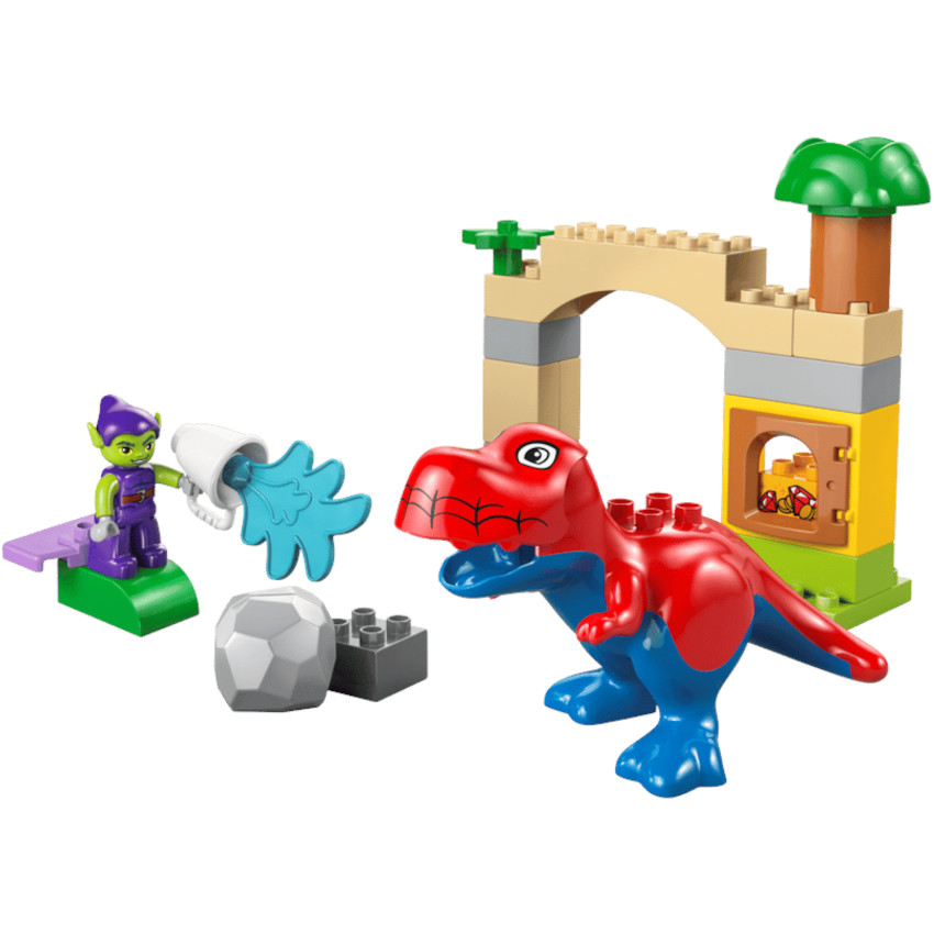 A THEME LEGO DUPLO MARVEL - SPIDEY-REX VS LE BOUFFON VERT -25PCS- 2+ 