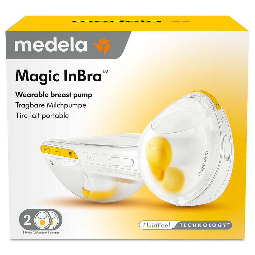 Tire-lait Magic InBra™ double portable électrique main libre  