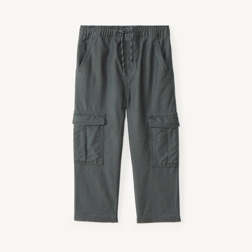 Rechthoekige broek met cargopockets jongens. 