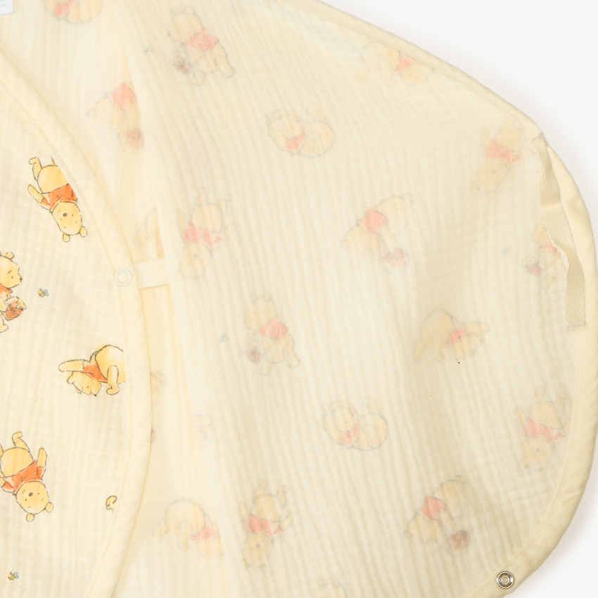 Combinaison courte en gaze de coton Winnie l’Ourson Disney pour bébé garçon 