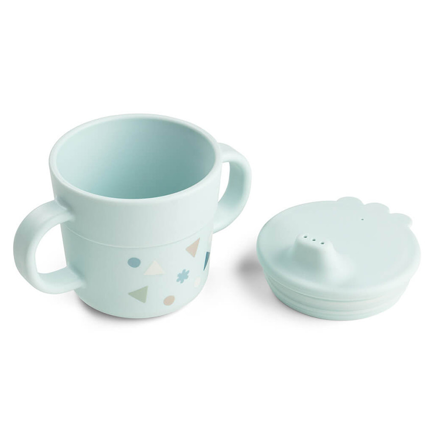 Maaltijdset 3-delige met zuignap Foodie Celebration Blauw 