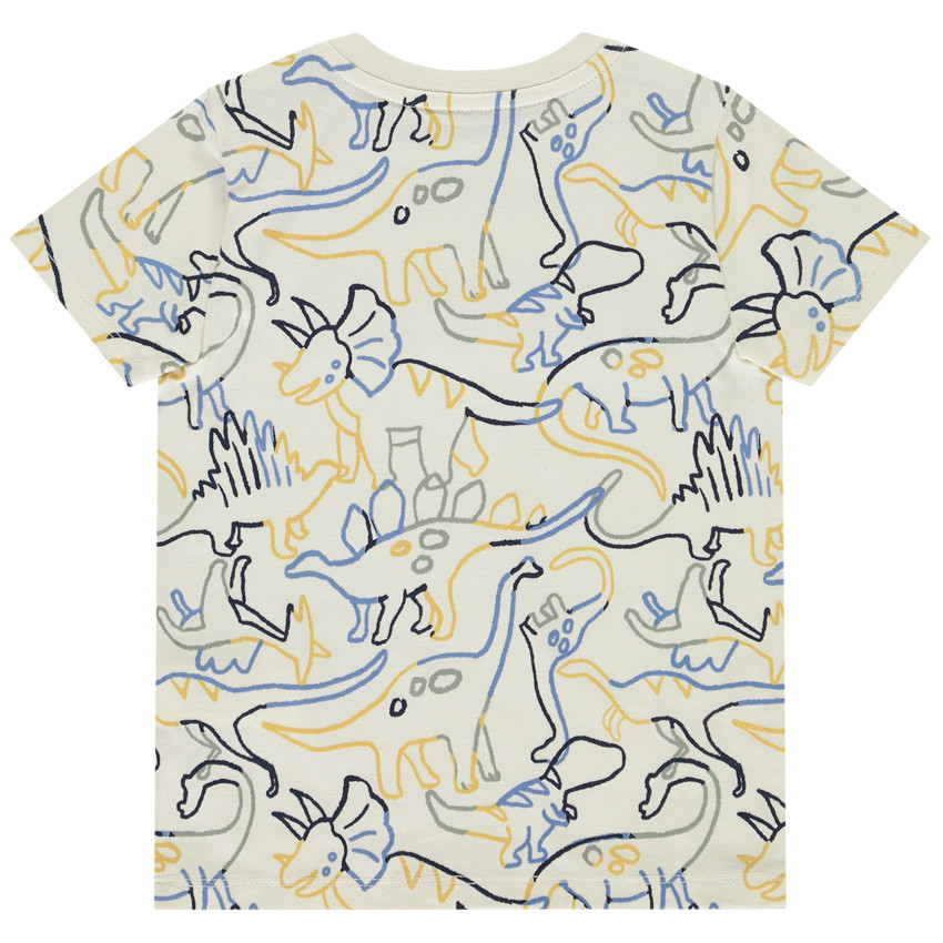 T-shirt manches courtes imprimé dinos pour bébé garçon 